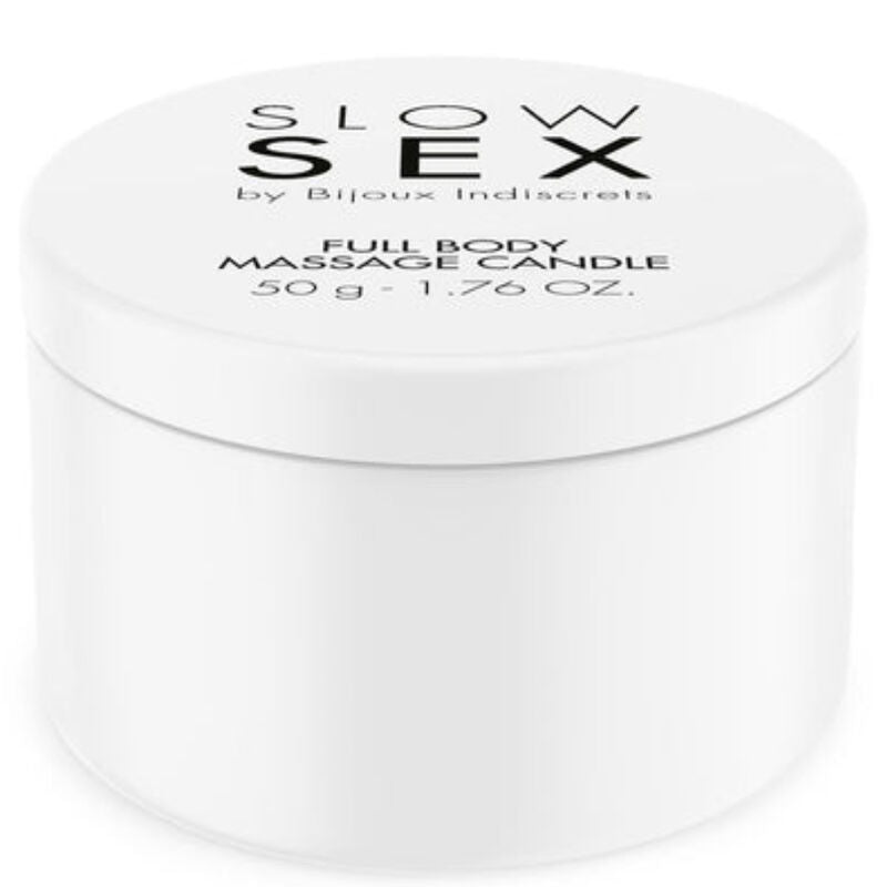 BIJOUX - SLOW SEX CANDELA DA MASSAGGIO CORPO 50 G - BIJOUX SLOW SEX | Lingerie Harness Boutique