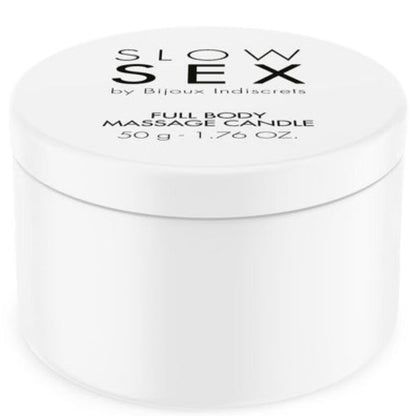 BIJOUX - SLOW SEX CANDELA DA MASSAGGIO CORPO 50 G - BIJOUX SLOW SEX | Lingerie Harness Boutique