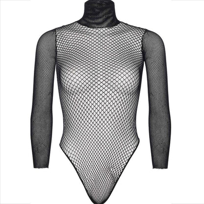 LEG AVENUE - TEDDY COLLO ALTO - LEG AVENUE TEDDIES | Lingerie Harness Boutique