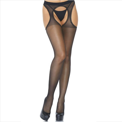 LEG AVENUE - CALZE REGGETTIERE TRASPARENTI - LEG AVENUE HOSIERY | Lingerie Harness Boutique
