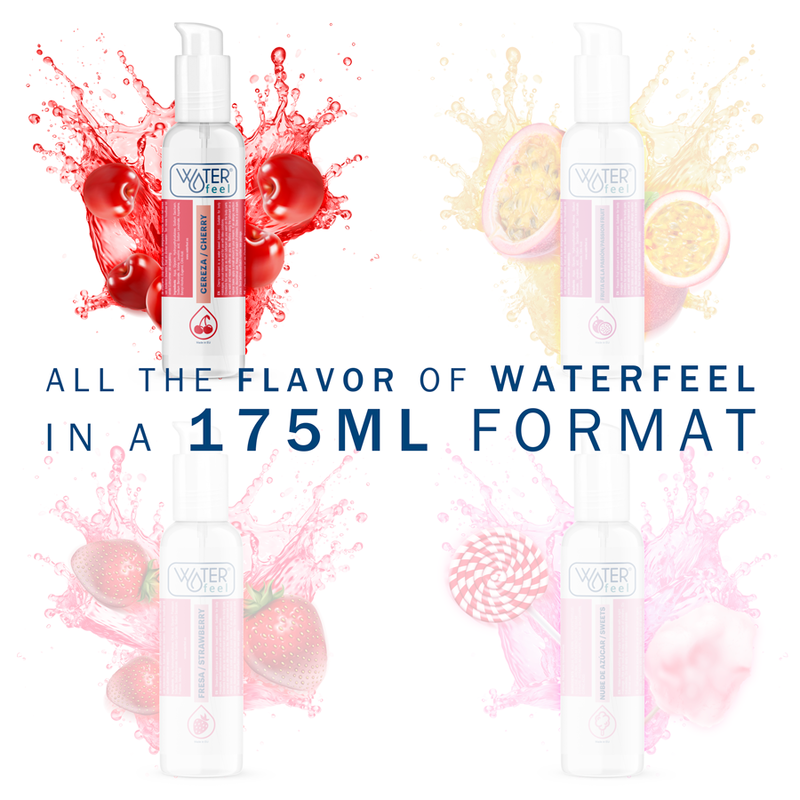 WATERFEEL - LUBRIFICANTE ALLA CILIEGIA 175 ML - WATERFEEL | Lingerie Harness Boutique