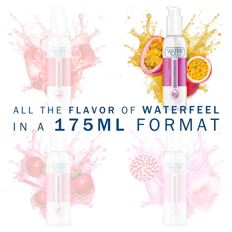 WATERFEEL - LUBRIFICANTE A BASE ACQUA AL FRUTTO DELLA PASSIONE 175 ML - WATERFEEL | Lingerie Harness Boutique