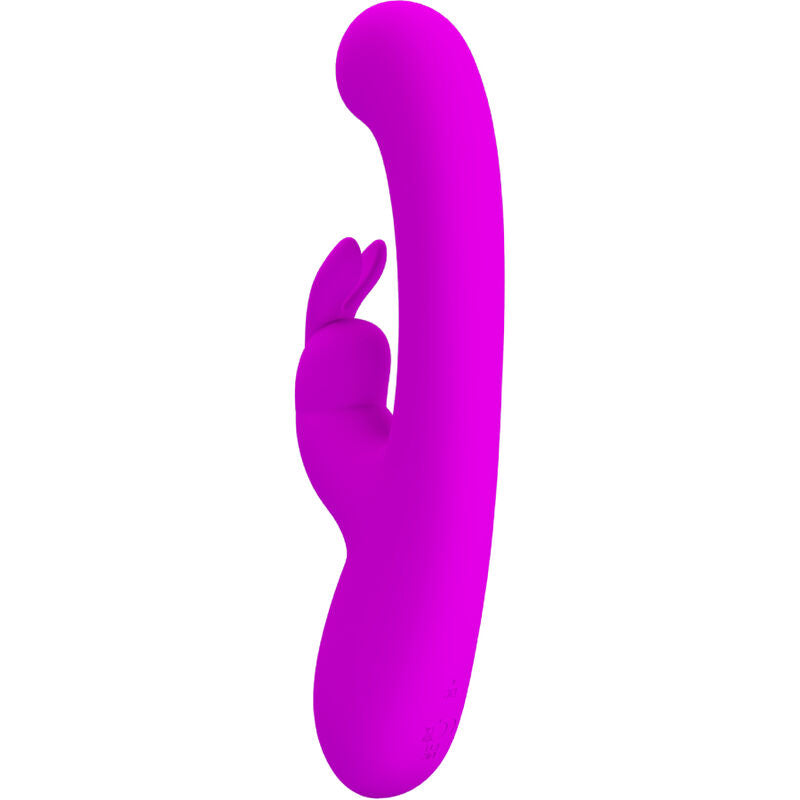 PRETTY LOVE - LAMAR RABBIT AND G-SPOT VIBRATOR PURPLE