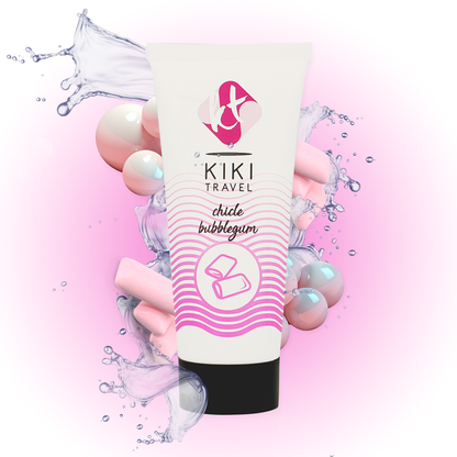 KIKÍ TRAVEL - STRAWBERRY GUM LUBRICANT 50 ML