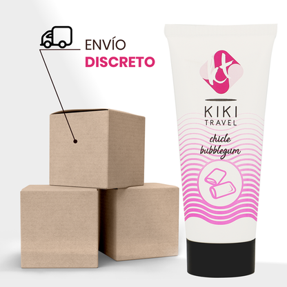 KIKÍ TRAVEL - STRAWBERRY GUM LUBRICANT 50 ML