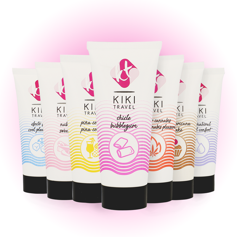 KIKÍ TRAVEL - STRAWBERRY GUM LUBRICANT 50 ML