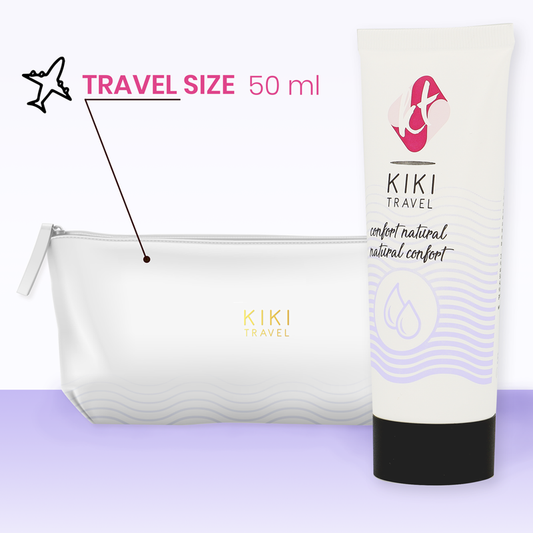 KIKÍ TRAVEL - CONFORT LUBRIFICANTE NATURALE 50 ML - KIKÍ TRAVEL | Lingerie Harness Boutique