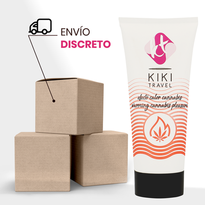 KIKÍ TRAVEL - CANNABIS LUBRIFICANTE EFFETTO CALDO 50 ML - KIKÍ TRAVEL | Lingerie Harness Boutique