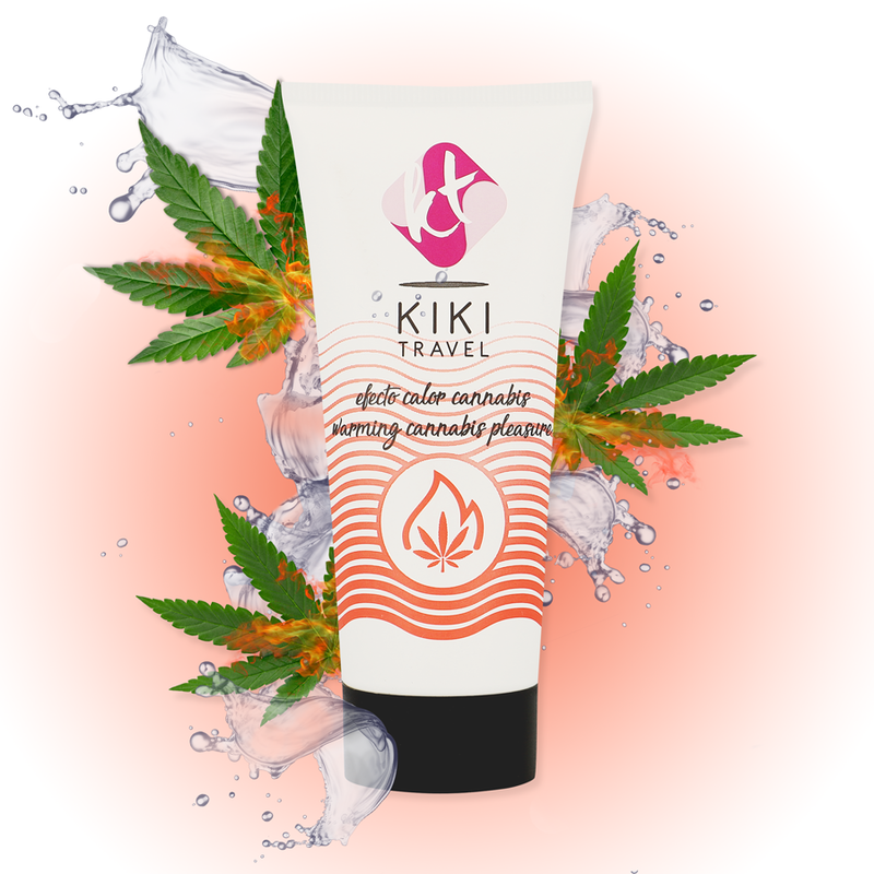 KIKÍ TRAVEL - CANNABIS LUBRIFICANTE EFFETTO CALDO 50 ML - KIKÍ TRAVEL | Lingerie Harness Boutique
