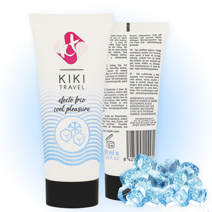 KIKÍ TRAVEL - LUBRIFICANTE EFFETTO RAFFREDDANTE 50 ML