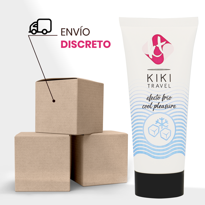 KIKÍ TRAVEL - LUBRIFICANTE EFFETTO RAFFREDDANTE 50 ML