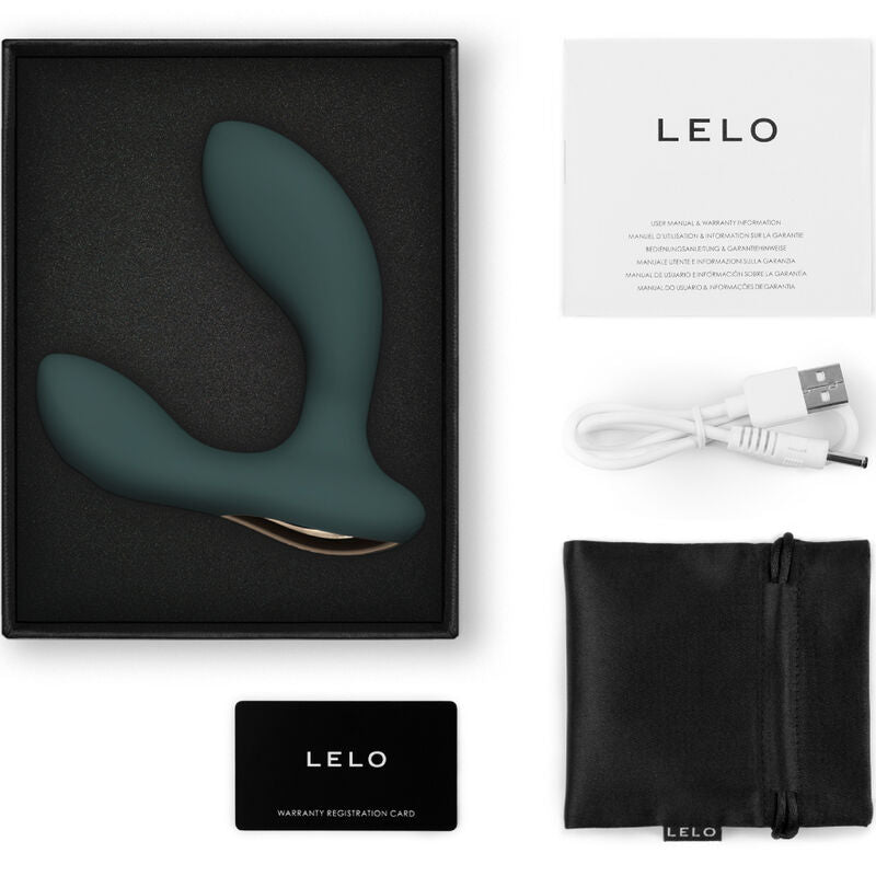 LELO - MASSAGGIATORE PROSTATICO HUGO 2 NERO - LELO | Lingerie Harness Boutique