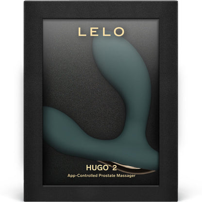 LELO - MASSAGGIATORE PROSTATICO HUGO 2 NERO - LELO | Lingerie Harness Boutique