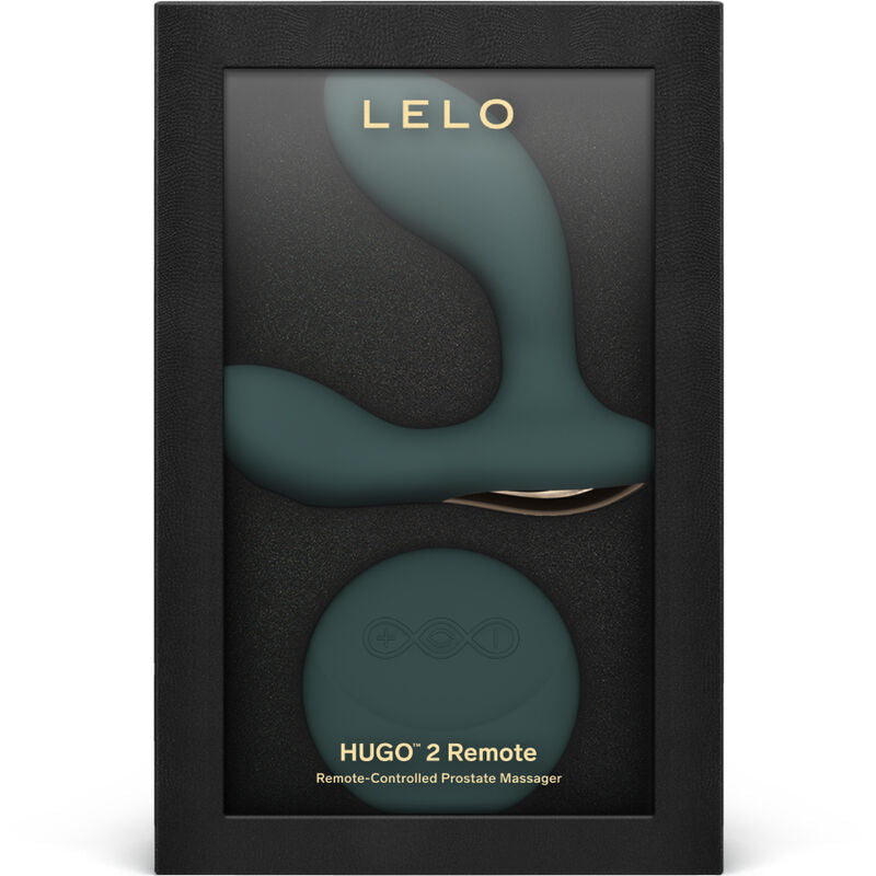 LELO - TELECOMANDO MASSAGGIATORE PROSTATICO HUGO 2 NERO - LELO | Lingerie Harness Boutique