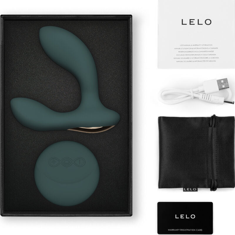 LELO - TELECOMANDO MASSAGGIATORE PROSTATICO HUGO 2 NERO - LELO | Lingerie Harness Boutique