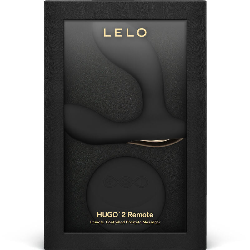 LELO - TELECOMANDO MASSAGGIATORE PROSTATICO HUGO 2 NERO - LELO | Lingerie Harness Boutique