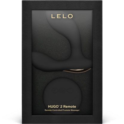 LELO - TELECOMANDO MASSAGGIATORE PROSTATICO HUGO 2 NERO - LELO | Lingerie Harness Boutique