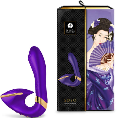 SHUNGA - MASSAGGIATORE INTIMO SOYO VIOLA - SHUNGA TOYS | Lingerie Harness Boutique