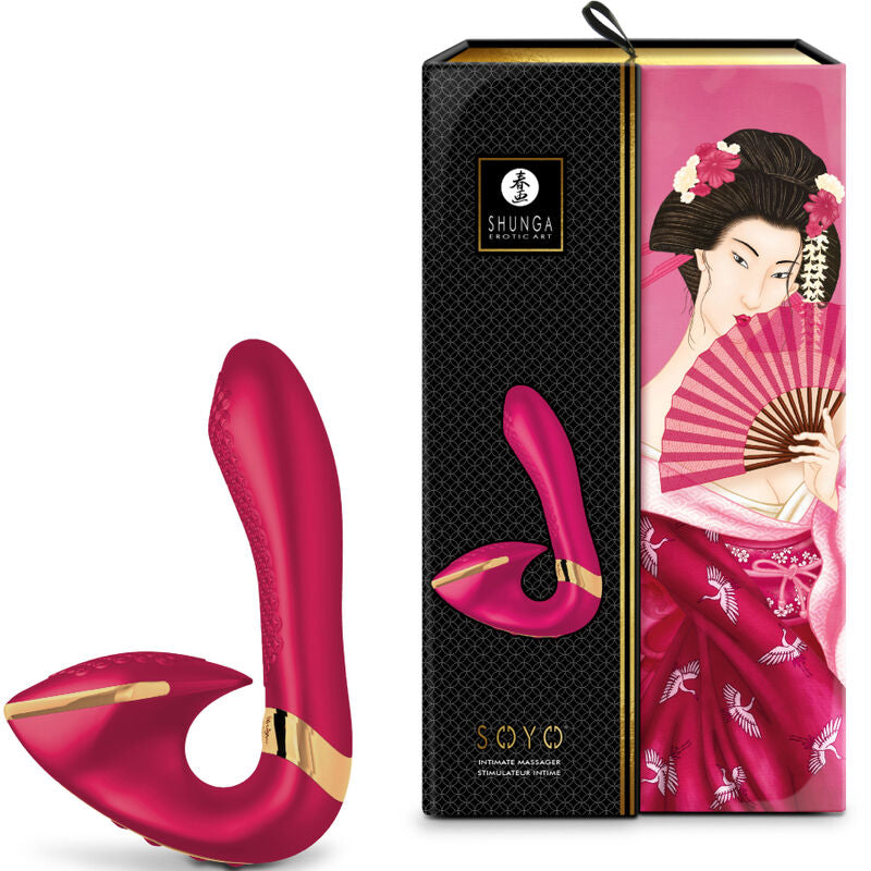 SHUNGA - MASSAGGIATORE INTIMO SOYO VIOLA - SHUNGA TOYS | Lingerie Harness Boutique
