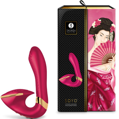 SHUNGA - MASSAGGIATORE INTIMO SOYO VIOLA - SHUNGA TOYS | Lingerie Harness Boutique