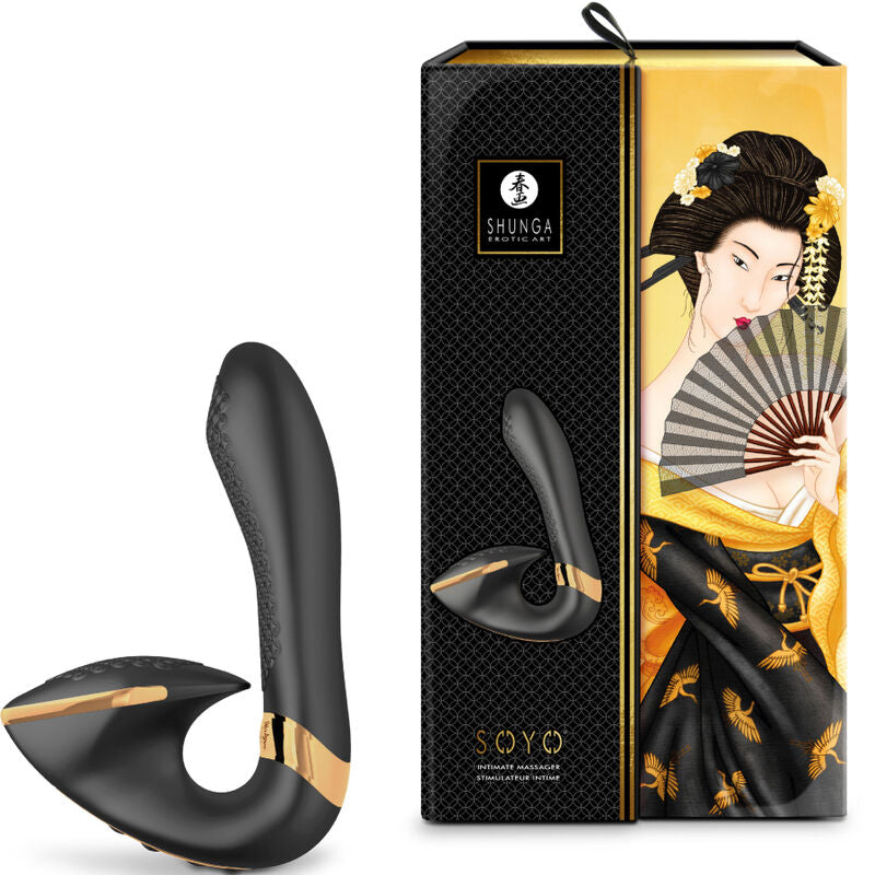 SHUNGA - MASSAGGIATORE INTIMO SOYO VIOLA - SHUNGA TOYS | Lingerie Harness Boutique