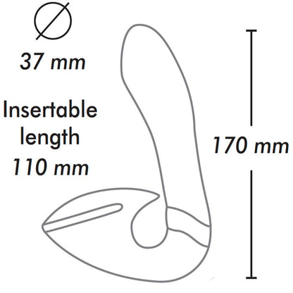 SHUNGA - MASSAGGIATORE INTIMO SOYO VIOLA - SHUNGA TOYS | Lingerie Harness Boutique