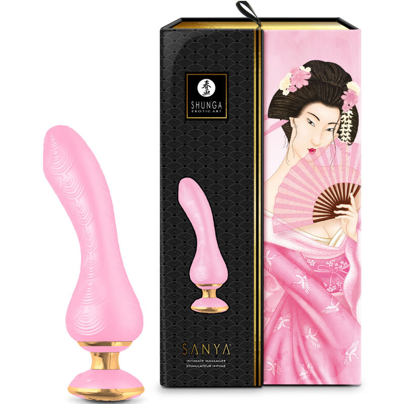SHUNGA - MASSAGGIATORE INTIMO SANYA VIOLA - SHUNGA TOYS | Lingerie Harness Boutique