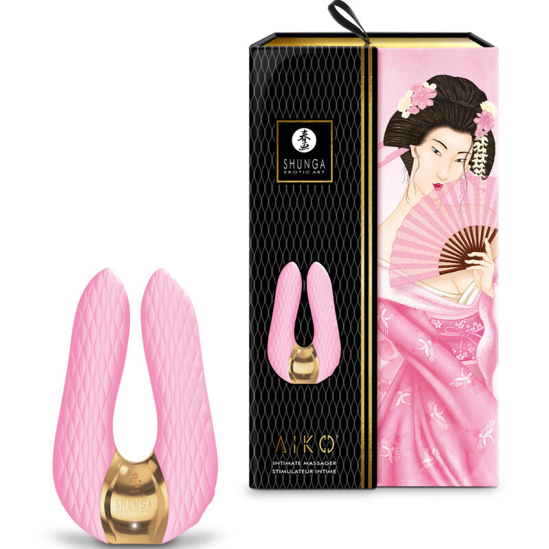 SHUNGA - MASSAGGIATORE INTIMO AIKO FUCSIA - SHUNGA TOYS | Lingerie Harness Boutique