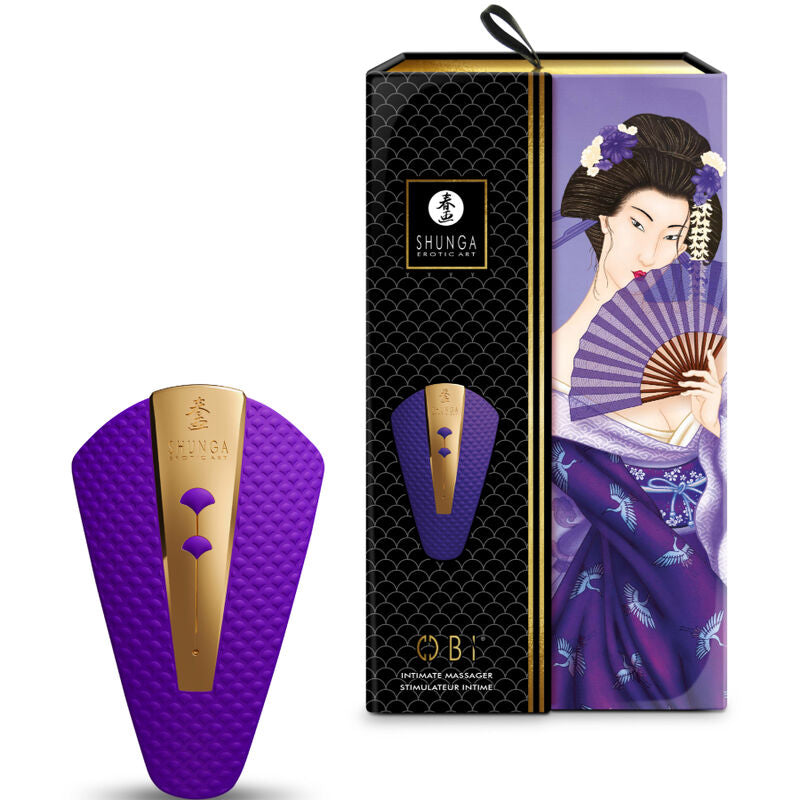 SHUNGA - MASSAGGIATORE INTIMO OBI VIOLA - SHUNGA TOYS | Lingerie Harness Boutique