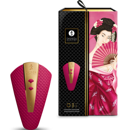 SHUNGA - MASSAGGIATORE INTIMO OBI ROSA