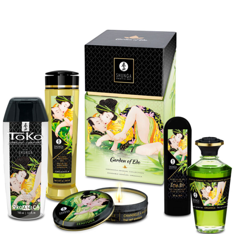 SHUNGA - KIT GIARDINO EDO COLLEZIONE BIOLOGICA - SHUNGA KITS | Lingerie Harness Boutique
