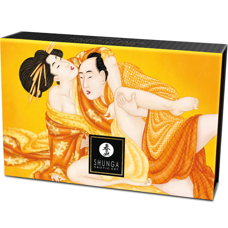 SHUNGA - KIT POLVERE DA MASSAGGIO ALIMENTARE MANGO - SHUNGA BODY POWER | Lingerie Harness Boutique