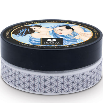 SHUNGA - KIT POLVERE DA MASSAGGIO AL COCCO ALIMENTARE - SHUNGA BODY POWER | Lingerie Harness Boutique
