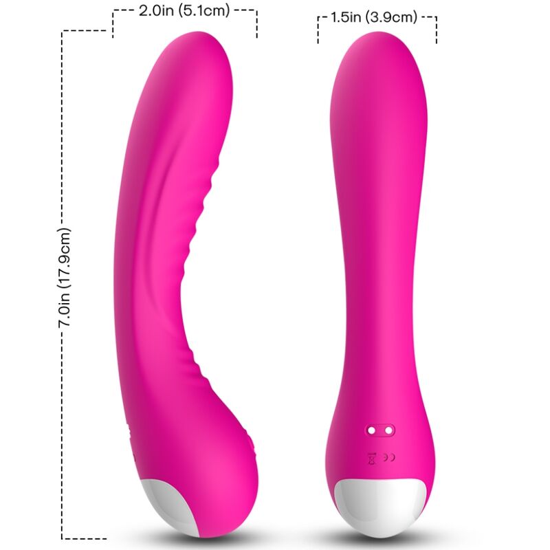 ARMONY - VIBRATORE LEGEND IN SILICONE FUCSIA - ARMONY VIBRATORS | Lingerie Harness Boutique