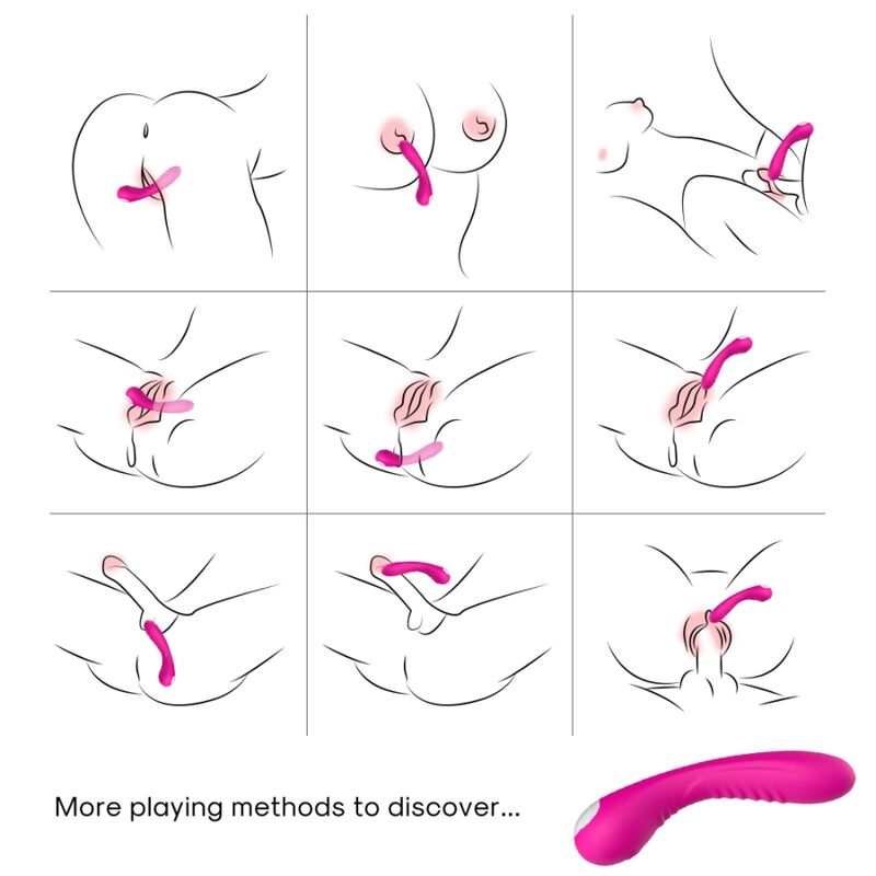 ARMONY - VIBRATORE LEGEND IN SILICONE FUCSIA - ARMONY VIBRATORS | Lingerie Harness Boutique