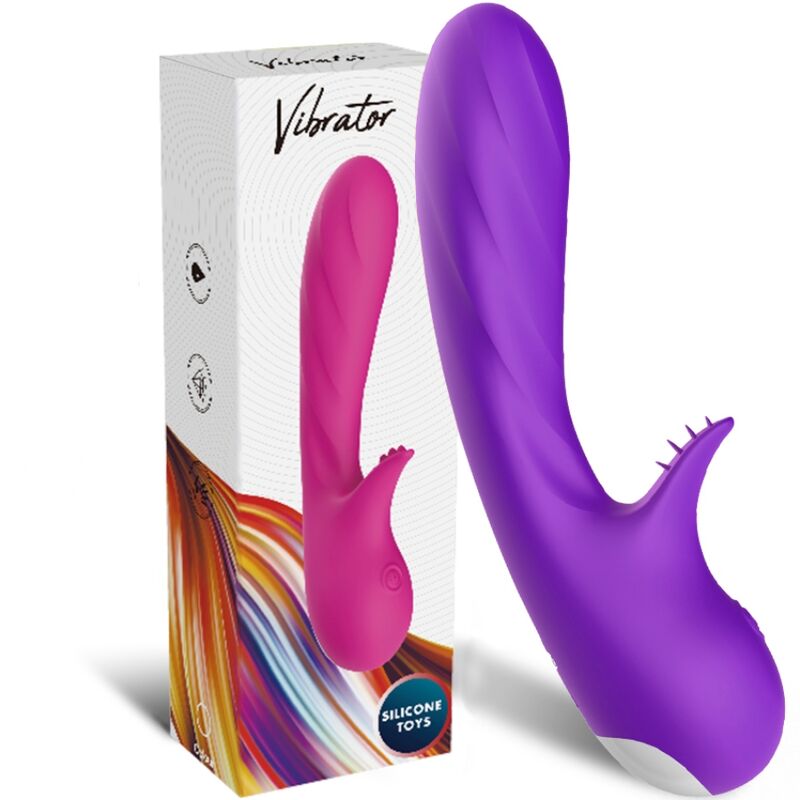 ARMONY - VIBRATORE ROMANCE CON STIMOLATORE VIOLA - ARMONY VIBRATORS | Lingerie Harness Boutique