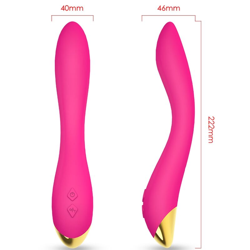 ARMONY - VIBRATORE FLAMINGO MULTIPOSIZIONE FUCSIA - ARMONY VIBRATORS | Lingerie Harness Boutique