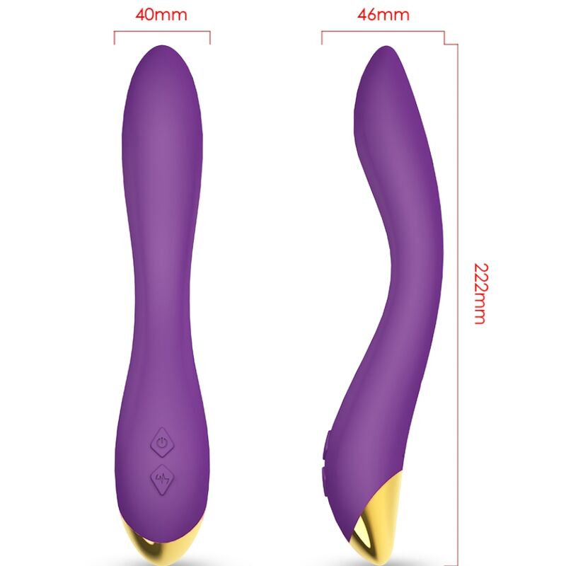 ARMONY - VIBRATORE FLAMINGO MULTIPOSIZIONE VIOLA - ARMONY VIBRATORS | Lingerie Harness Boutique