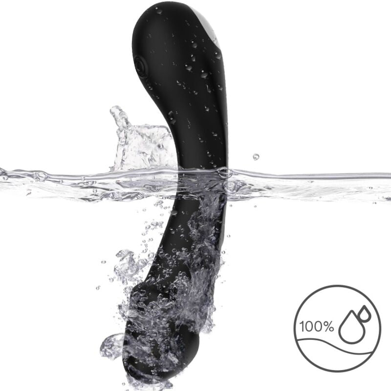 ARMONY - DILDO VIBRATORE G-SPOT IN SILICONE NERO - ARMONY VIBRATORS | Lingerie Harness Boutique
