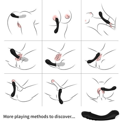 ARMONY - DILDO VIBRATORE G-SPOT IN SILICONE NERO - ARMONY VIBRATORS | Lingerie Harness Boutique