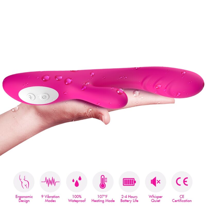 ARMONY - VIBRATORE SPARK EFFETTO CALORE FUCSIA - ARMONY VIBRATORS | Lingerie Harness Boutique