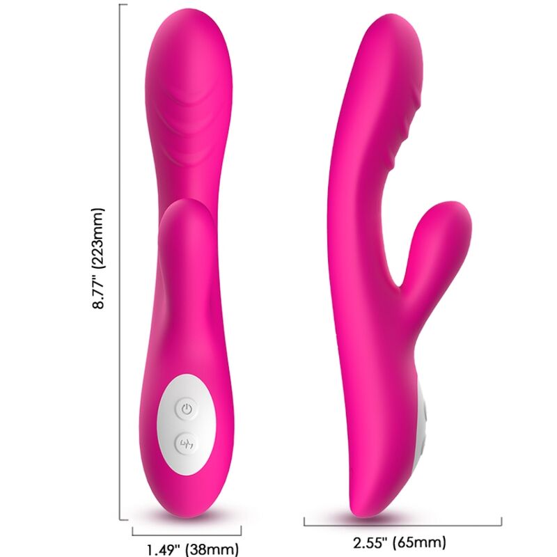 ARMONY - VIBRATORE SPARK EFFETTO CALORE FUCSIA - ARMONY VIBRATORS | Lingerie Harness Boutique