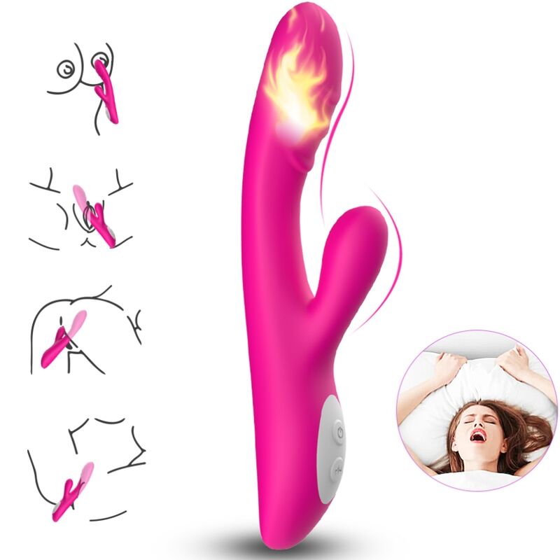 ARMONY - VIBRATORE SPARK EFFETTO CALORE FUCSIA - ARMONY VIBRATORS | Lingerie Harness Boutique