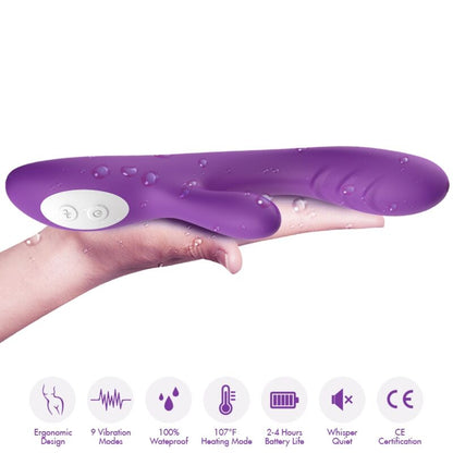 ARMONY - VIBRATORE SPARK EFFETTO CALORE VIOLA - ARMONY VIBRATORS | Lingerie Harness Boutique