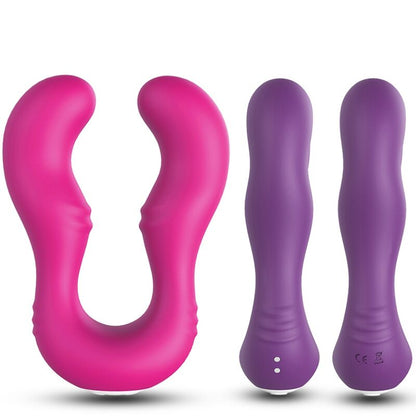 ARMONY - VIBRATORE SERAPH DOPPIO TELECOMANDO FUCSIA - ARMONY VIBRATORS | Lingerie Harness Boutique