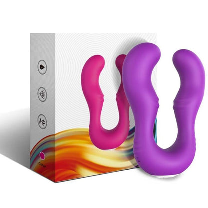 ARMONY - VIBRATORE SERAPH DOPPIO TELECOMANDO VIOLA - ARMONY VIBRATORS | Lingerie Harness Boutique