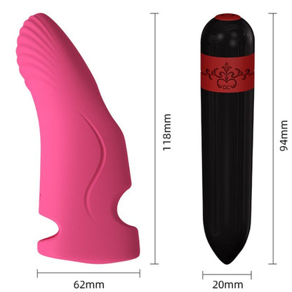 ARMONY - AURORA VIBRATORE FINGER FUCSIA - ARMONY VIBRATORS | Lingerie Harness Boutique