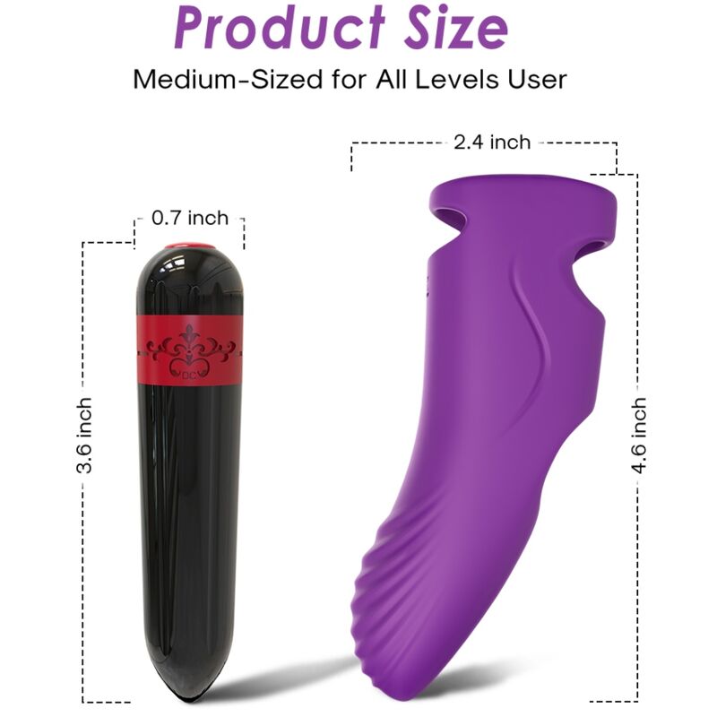 ARMONY - AURORA FINGER VIBRATOR PURPLE