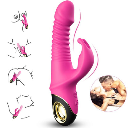 ARMONY - ZING DILDO FUCHSIA RABBIT VIBRATOR