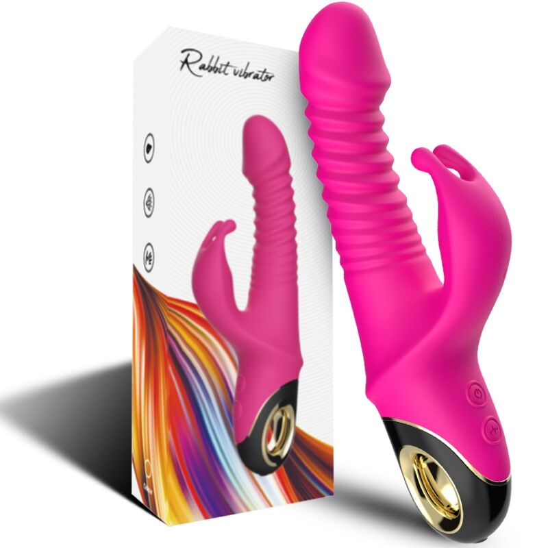 ARMONY - ZING DILDO FUCHSIA RABBIT VIBRATOR